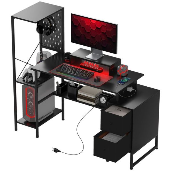 L-Shaped Gaming Desk